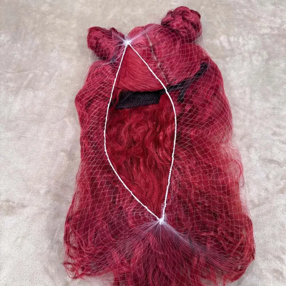 Disney Descendants 4 Deluxe The Rise Of the Red Costume SIZE M 8-10 WIG INCLUDED